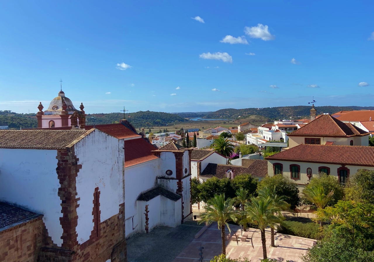 uitzicht vanaf het kasteel in Silves