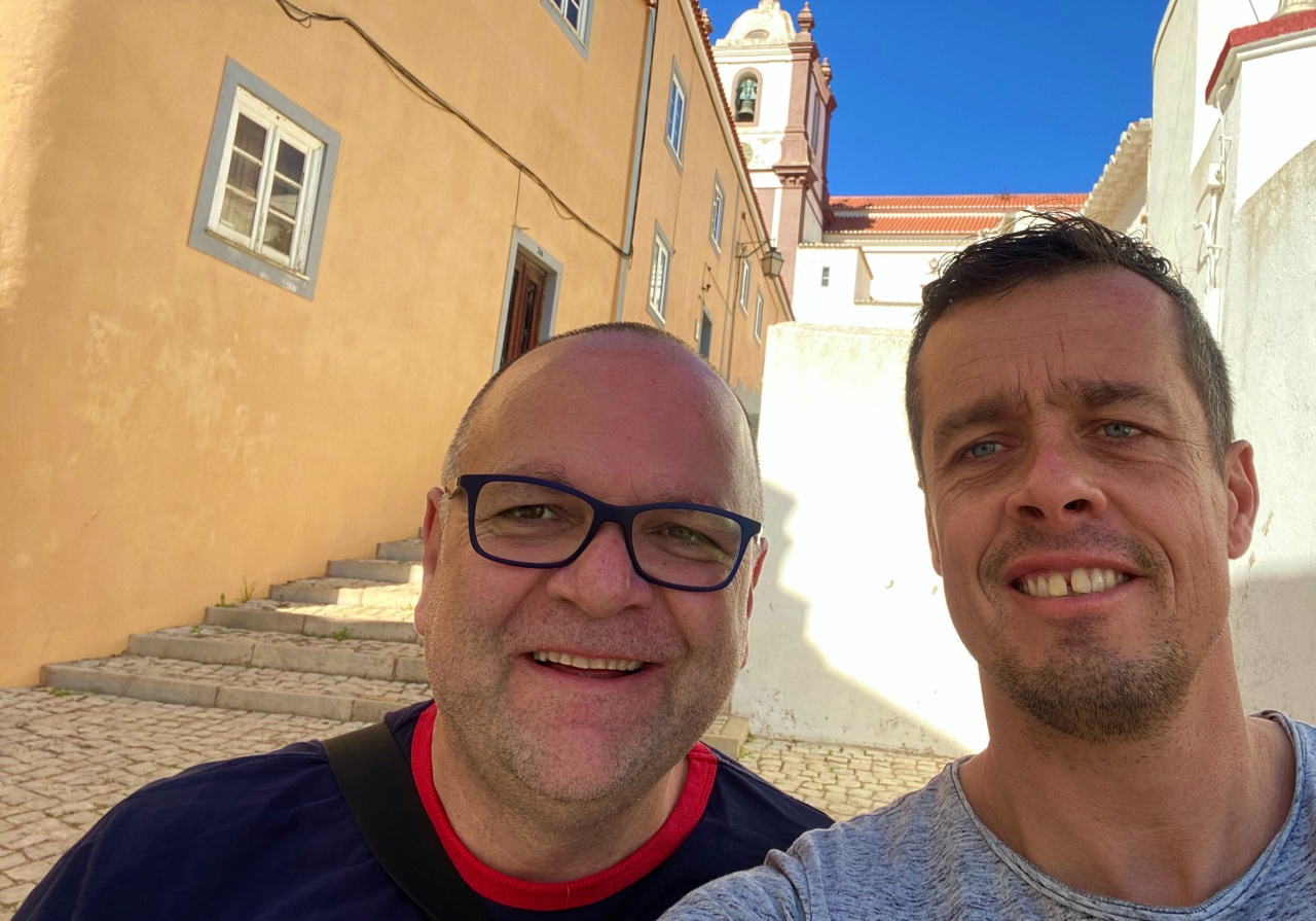 veel trappen in Silves