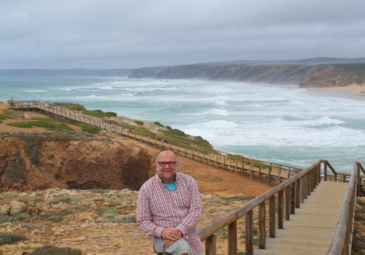 Mark bij een boardwalk